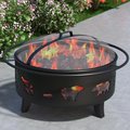 Recinto Wild Bear Outdoor Backyard Garden Home Light Fire Pit RE2641487